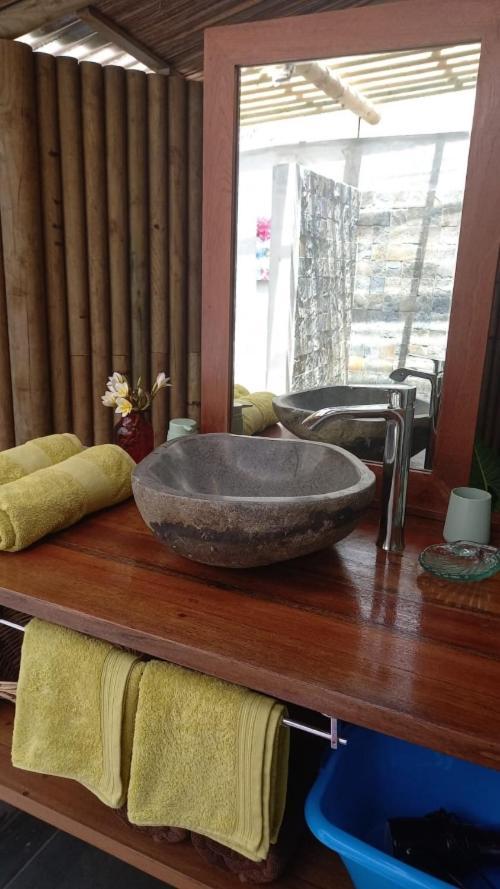 Brahmanhut - Eco Hut Experience In Harmony With Nature, Wellbeing And Spirit Bain Boeuf Buitenkant foto